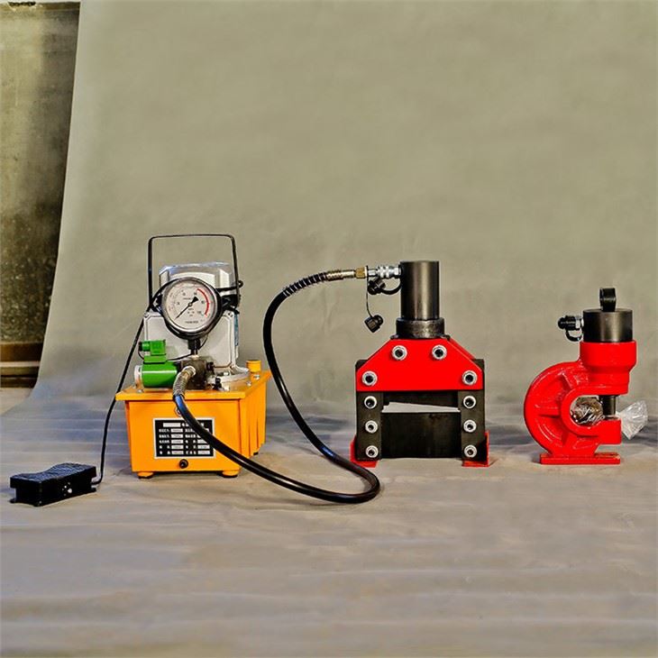 Manual copper processing cutting machine 4