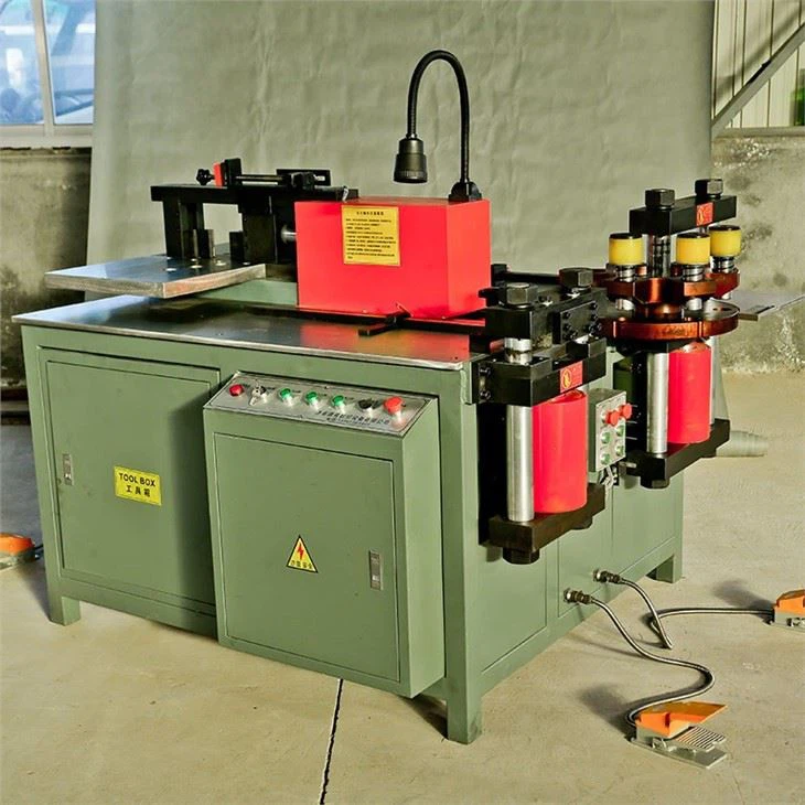 Main Technical Data Of Multi-functional Busbar Processing Machine