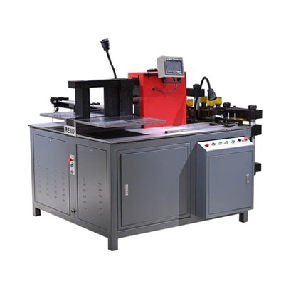 서보 모터 자동 스토퍼 부스바 가공기